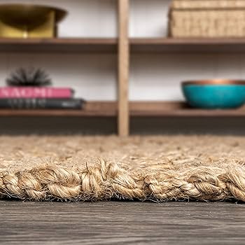 tensionyasuhiro  ZOLLANVARI  116×80 Amazon.com: JONATHAN Y Estera Hand Woven Boucle Chunky Jute